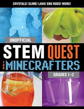 portada Unofficial Stem Quest for Minecrafters: Grades 1-2 (en Inglés)