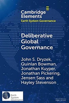 portada Deliberative Global Governance (Elements in Earth System Governance) (en Inglés)