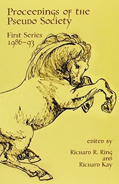 portada Proceedings of the Pseudo Society: First Series 1986-93 (en Inglés)