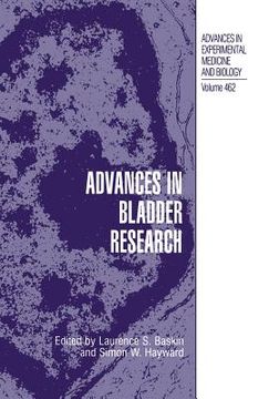 portada Advances in Bladder Research (en Inglés)