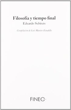 portada Filosofía y tiempo final (Paperback) (in Spanish)