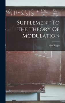 portada Supplement To The Theory Of Modulation