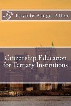portada Citizenship Education for Tertiary Institutions (en Inglés)