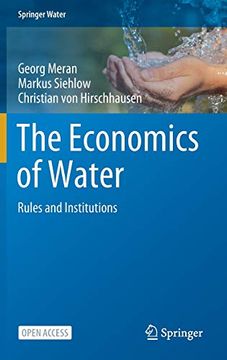 portada The Economics of Water: Rules and Institutions (Springer Water) (en Inglés)