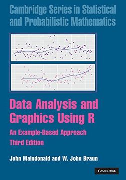 portada Data Analysis and Graphics Using r: An Example-Based Approach (Cambridge Series in Statistical and Probabilistic Mathematics) 