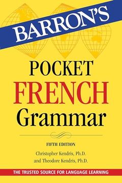 portada Pocket French Grammar,Fifth Edition (Barron's Grammar) (en Inglés)