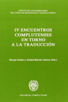 portada Encuentros Complutenses en Torno a la Traducción (Iv) (Instituto de Traductores) (in Spanish)