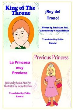 portada Precious Princess & King of the Throne - in Spanish: La Princesa muy Preciosa & ¡Rey del Trono! (in English)