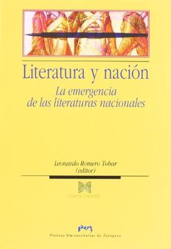 portada Literatura y Nacion - la Emergencia de las Literaturas Nacionales (in Spanish)