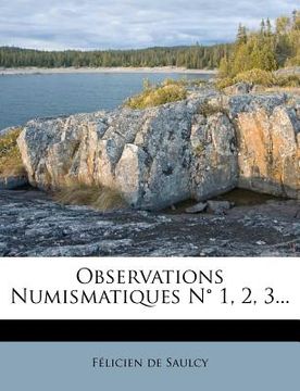 portada Observations Numismatiques N 1, 2, 3...