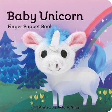 portada Baby Unicorn: Finger Puppet Book (Little Finger Puppet Board Books) (en Inglés)