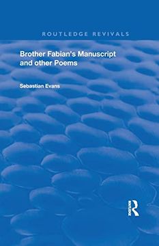 portada Brother Fabian's Manuscript: And Other Poems (Routledge Revivals) (en Inglés)