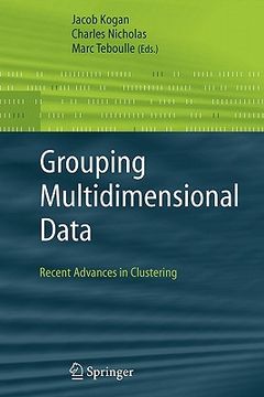 portada grouping multidimensional data: recent advances in clustering (en Inglés)