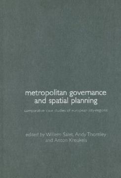 portada metropolitan governance and spatial planning: comparative case studies of european city-regions (en Inglés)
