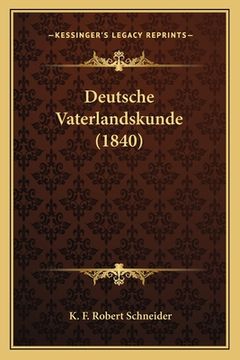 portada Deutsche Vaterlandskunde (1840) (in German)