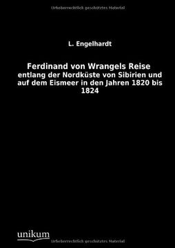 portada Ferdinand Von Wrangels Reise (German Edition)