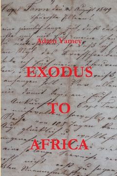 portada Exodus To Africa (en Inglés)
