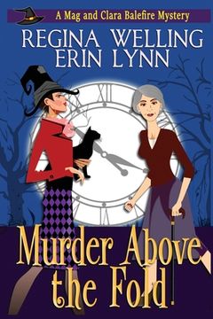 portada Murder Above the Fold (Large Print): A Cozy Witch Mystery