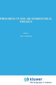 portada progress in solar-terrestrial physics: fifth international symposium held at ottawa, canada, may 1982 (en Inglés)