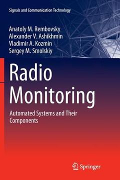 portada Radio Monitoring: Automated Systems and Their Components (en Inglés)
