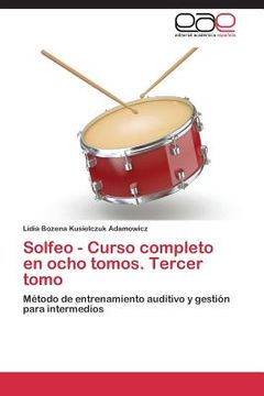 portada solfeo - curso completo en ocho tomos. tercer tomo (in Spanish)