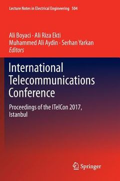 portada International Telecommunications Conference: Proceedings of the Itelcon 2017, Istanbul