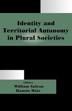 portada identity and territorial autonomy in plural societies (en Inglés)