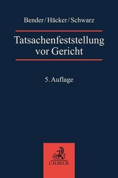 portada Tatsachenfeststellung vor Gericht (in German)