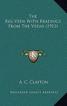 portada the rig-veda with readings from the vedas (1913) (en Inglés)