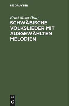 portada Schwäbische Volkslieder mit Ausgewählten Melodien (en Alemán)