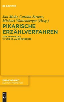 portada Pikarische Erzählverfahren: Zum Roman des 17. Und 18. Jahrhunderts (Frühe Neuzeit) (en Alemán)