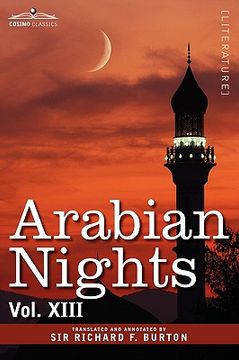 portada arabian nights, in 16 volumes: vol. xiii (en Inglés)