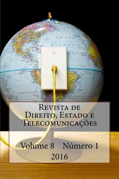portada Revista de Direito, Estado e Telecomunicacoes: Vol. 8, N. 1, 2016 (en Portugués)