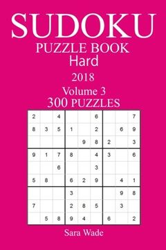 portada 300 Hard Sudoku Puzzle Book - 2018