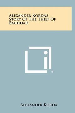 portada alexander korda's story of the thief of baghdad