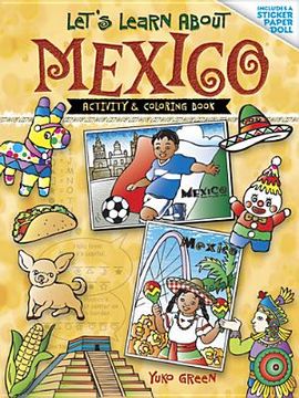 portada let's learn about mexico: activity and coloring book (in English)