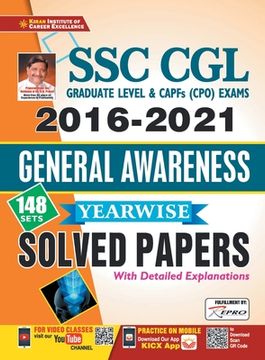 portada SSC CGL Tier-I & CPO (GK 148 Sets) Eng-2021-Repair-Old Code 2815 & 2982 (en Inglés)