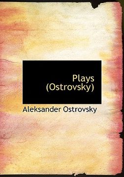 portada plays (ostrovsky) (large print edition)