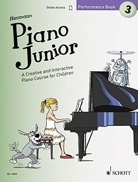 portada Piano Junior Performance Book Vol 3 (en Inglés)