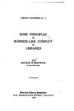 portada Some principles of business-like conduct in libraries