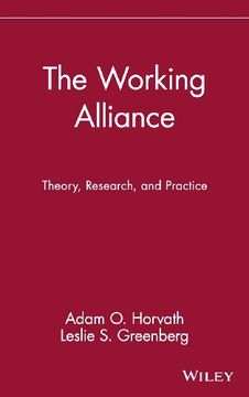 portada The Working Alliance: Theory, Research, and Practice (en Inglés)