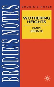 portada Bronte: Wuthering Heights (Brodie's Notes) (en Inglés)
