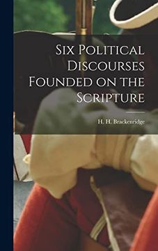 portada Six Political Discourses Founded on the Scripture (en Inglés)