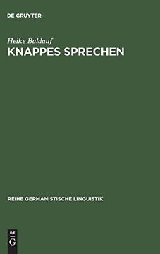 portada Knappes Sprechen (en Alemán)