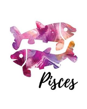 portada Pisces: Pisces Cornell Notes Purple (in English)