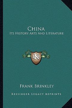 portada china: its history arts and literature: keramic art v9 (en Inglés)
