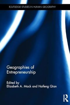 portada Geographies of Entrepreneurship (en Inglés)