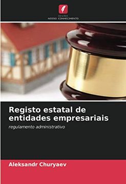 portada Registo Estatal de Entidades Empresariais: Regulamento Administrativo (en Portugués)