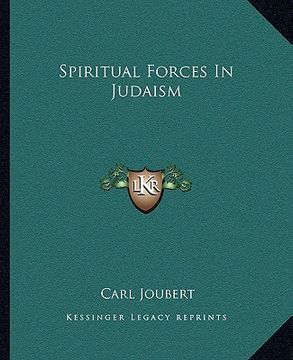 portada spiritual forces in judaism (in English)