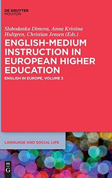portada English-Medium Instruction in European Higher Education (Language and Social Life) 